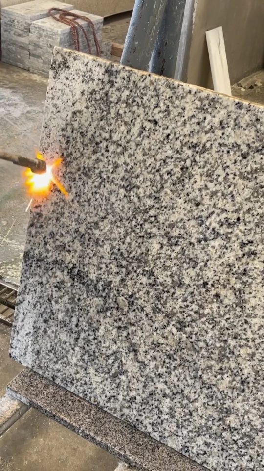 Acabamento flameado